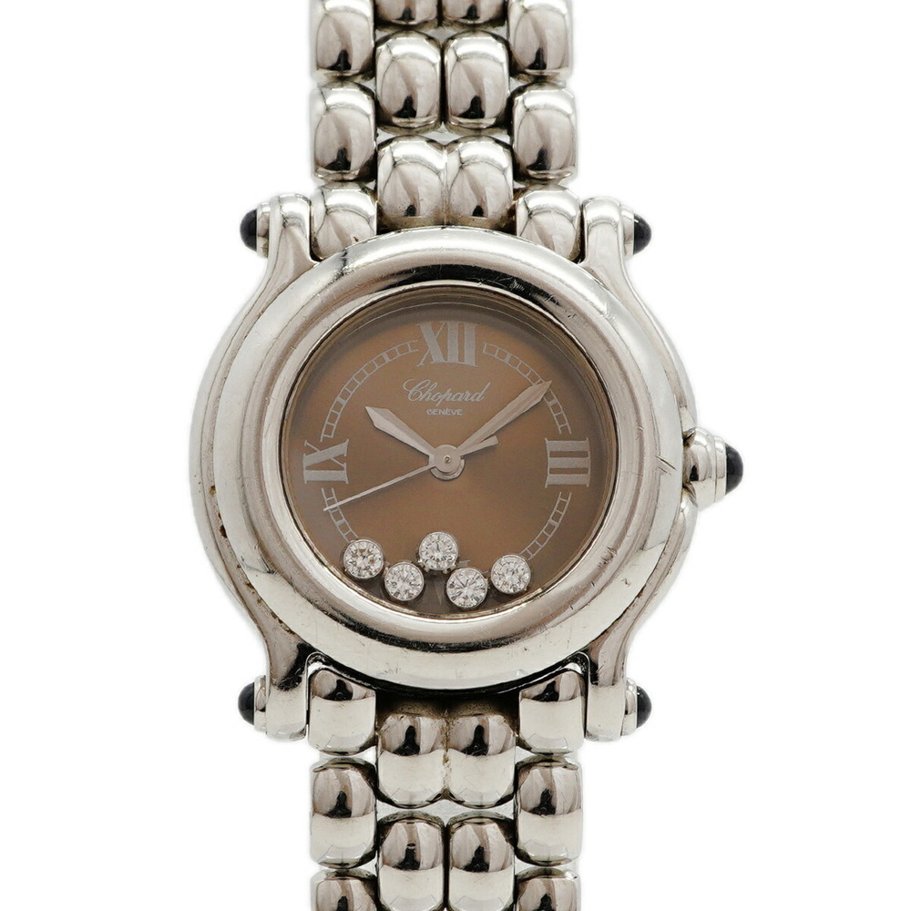 Chopard Happy Sport Diamond 27 8250-23 Gray Dial Women's Watch